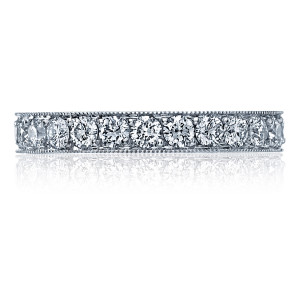 Tacori 41-3ET 18 Karat Sculpted Crescent Diamond Wedding Band