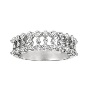 Gabriel Fashion 14 Karat Lusso Diamond Ladies' Ring LR4659W44JJ