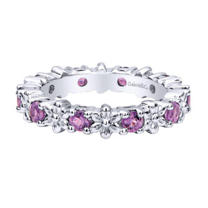 Gabriel Fashion Silver Stackable Stackable Ladies' Ring LR5944-5SVJAM