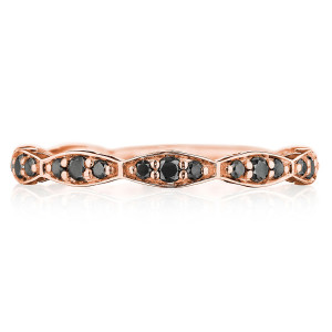 Tacori 46-2BDPK 18 Karat Sculpted Crescent Wedding Ring