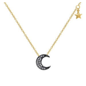 Gabriel Fashion 14 Karat Trends Necklace NK4520Y45JJ