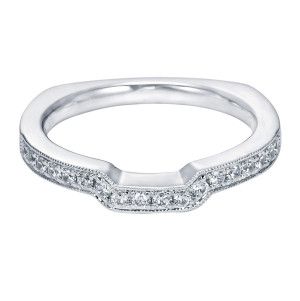 Gabriel Platinum Victorian Wedding Band WB6096PT5JJ