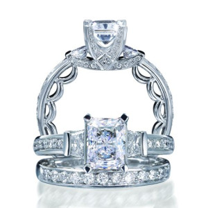 Verragio Platinum Paradiso Engagement Ring Paradiso-3030 E