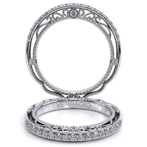 Verragio Venetian-5052W Platinum Wedding Ring / Band