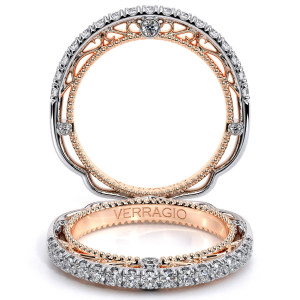 Verragio Venetian-5057W 14 Karat Wedding Ring / Band