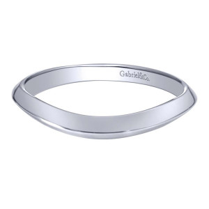 Gabriel 14 Karat Contemporary Wedding Band WB10433W4JJJ