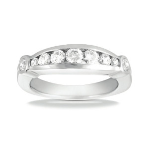 Taryn Collection Platinum Wedding Ring TQD B-917