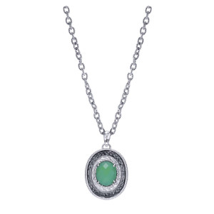 Gabriel Fashion Silver Byblos Necklace NK4059SVJGO