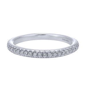 Gabriel Fashion 14 Karat Stackable Stackable Ladies' Ring LR4885W44JJ
