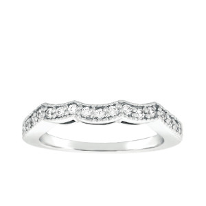 Taryn Collection 18 Karat Wedding Ring TQD B-5804
