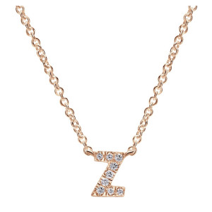 Gabriel Fashion 14 Karat Initial Initial Necklace NK4577Z-K45JJ