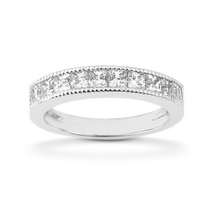 Diamond Channel Set Band 14 Karat Taryn Collection TQD B-9525