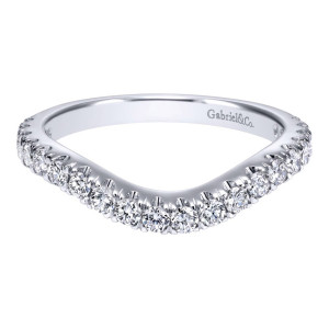 Gabriel 18 Karat Contemporary Wedding Band WB11983R6W83JJ