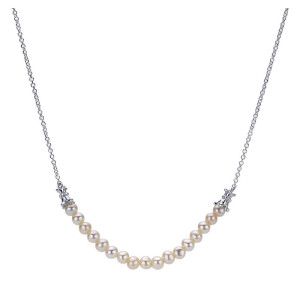 Gabriel Fashion Silver Trends Necklace NK3747SVJPL