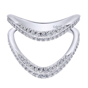 Gabriel Fashion 14 Karat Downtown Ladies' Ring LR50670W45JJ