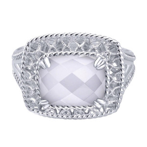 Gabriel Fashion Silver Mediterranean Ladies' Ring LR6141SVJXW
