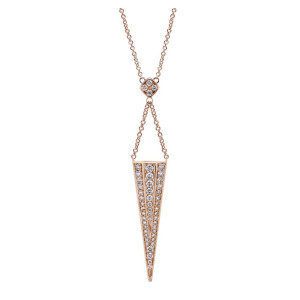 Gabriel Fashion 14 Karat Downtown Chain Necklace NK4838K45JJ