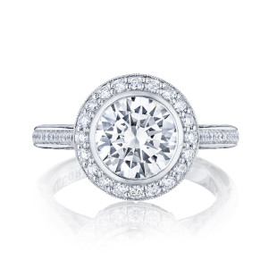 Tacori 306-25RD8 18 Karat Starlit Engagement Ring