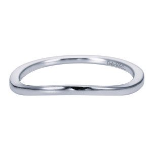Gabriel 14 Karat Contemporary Wedding Band WB7269W4JJJ