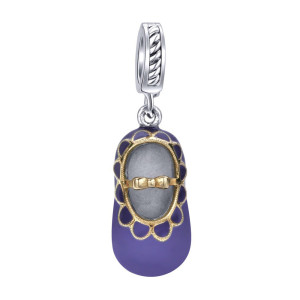 Gabriel Fashion Silver / 18 Karat Two-Tone Treasure Chests Charm Pendant PT967EMMYJJJ
