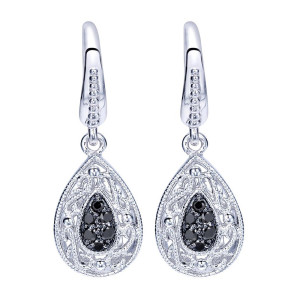 Gabriel Fashion Silver Mediterranean Drop Earrings EG11616SVJBS