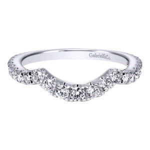 Gabriel 18 Karat Contemporary Wedding Band WB11991R8W83JJ