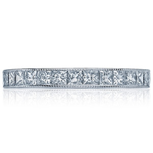 Tacori 2636BPRLG 18 Karat Simply Tacori Diamond Wedding Band
