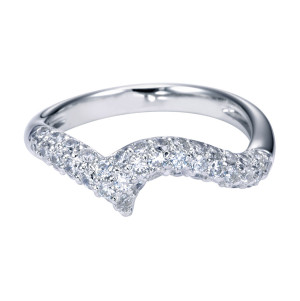 Gabriel Platinum Contemporary Wedding Band WB4225PT4JJ