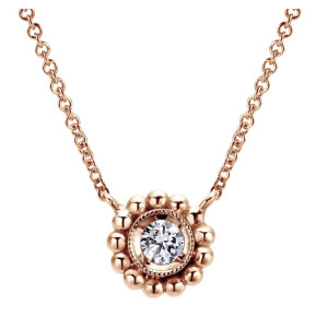 Gabriel Fashion 14 Karat Bombay Necklace NK4763K45JJ