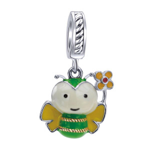 Gabriel Fashion Silver / 18 Karat Two-Tone Treasure Chests Charm Pendant PT985EMMYJJJ