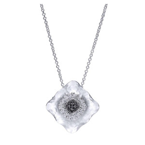 Gabriel Fashion Silver Byblos Necklace NK4081SVJBS