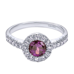 Gabriel Fashion 14 Karat Lusso Color Ladies' Ring LR4423W45AM