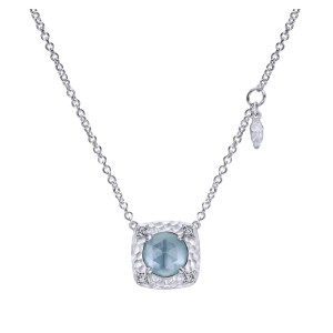Gabriel Fashion Silver Byblos Chain Necklace NK4824SVJMC