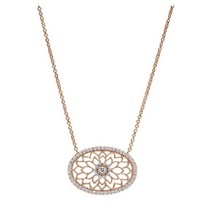 Gabriel Fashion 14 Karat Floral Necklace NK4119K45JJ
