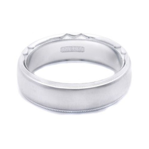 Tacori 617WS Platinum Crescent Wedding Band