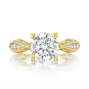 Tacori 2578RD8Y 18 Karat Tacori Gold Engagement Ring