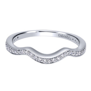 Gabriel 14 Karat Victorian Wedding Band WB911904R2W44JJ