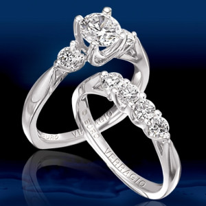 Verragio Platinum Euro Wedding Band EUR-8042W