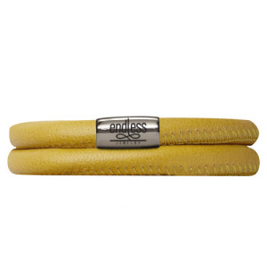 Endless Jewelry Yellow Double Bracelet Silver Lock 12109