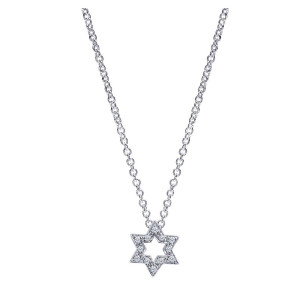 Gabriel Fashion 14 Karat Faith Chain Necklace NK1605Y45JJ