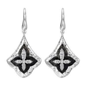 Gabriel Fashion Silver Byblos Drop Earrings EG11823SVJWS