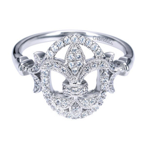 Gabriel Fashion 14 Karat Trends Ladies' Ring LR6212W45JJ