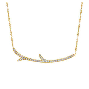 Gabriel Fashion 14 Karat Indulgence Necklace NK4398Y45JJ