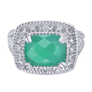 Gabriel Fashion Silver Mediterranean Ladies' Ring LR6141SVJXG