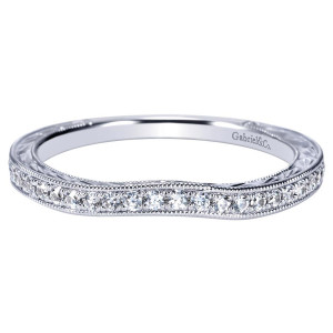 Gabriel 14 Karat Victorian Wedding Band WB8800W44JJ