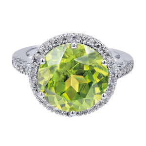 Gabriel Fashion 14 Karat Lusso Color Ladies' Ring LR4664W45LQ