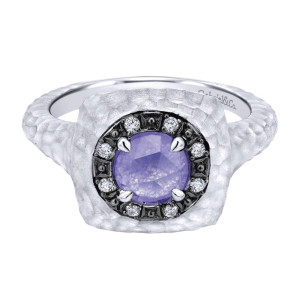 Gabriel Fashion Silver Byblos Ladies' Ring LR50604SVJMC
