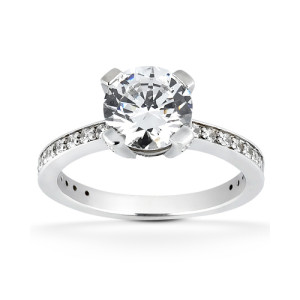 Taryn Collection Platinum Diamond Engagement Ring TQD 8887