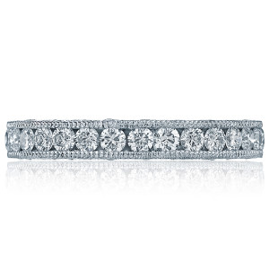 HT2607B Platinum Tacori RoyalT Diamond Wedding Ring
