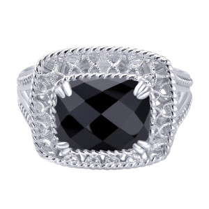 Gabriel Fashion Silver Mediterranean Ladies' Ring LR6141SVJXO